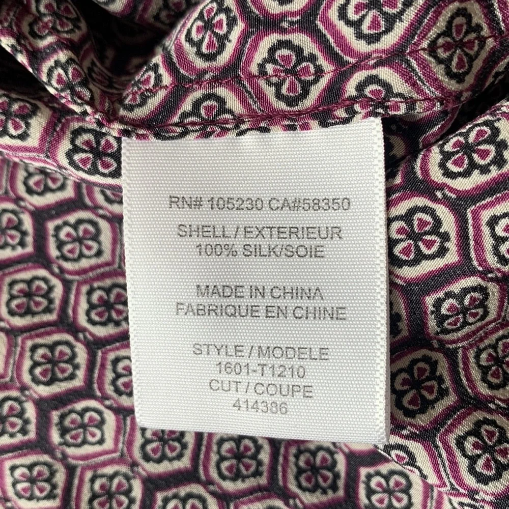 JOIE 100% Silk Blouse - Picture 7 of 12